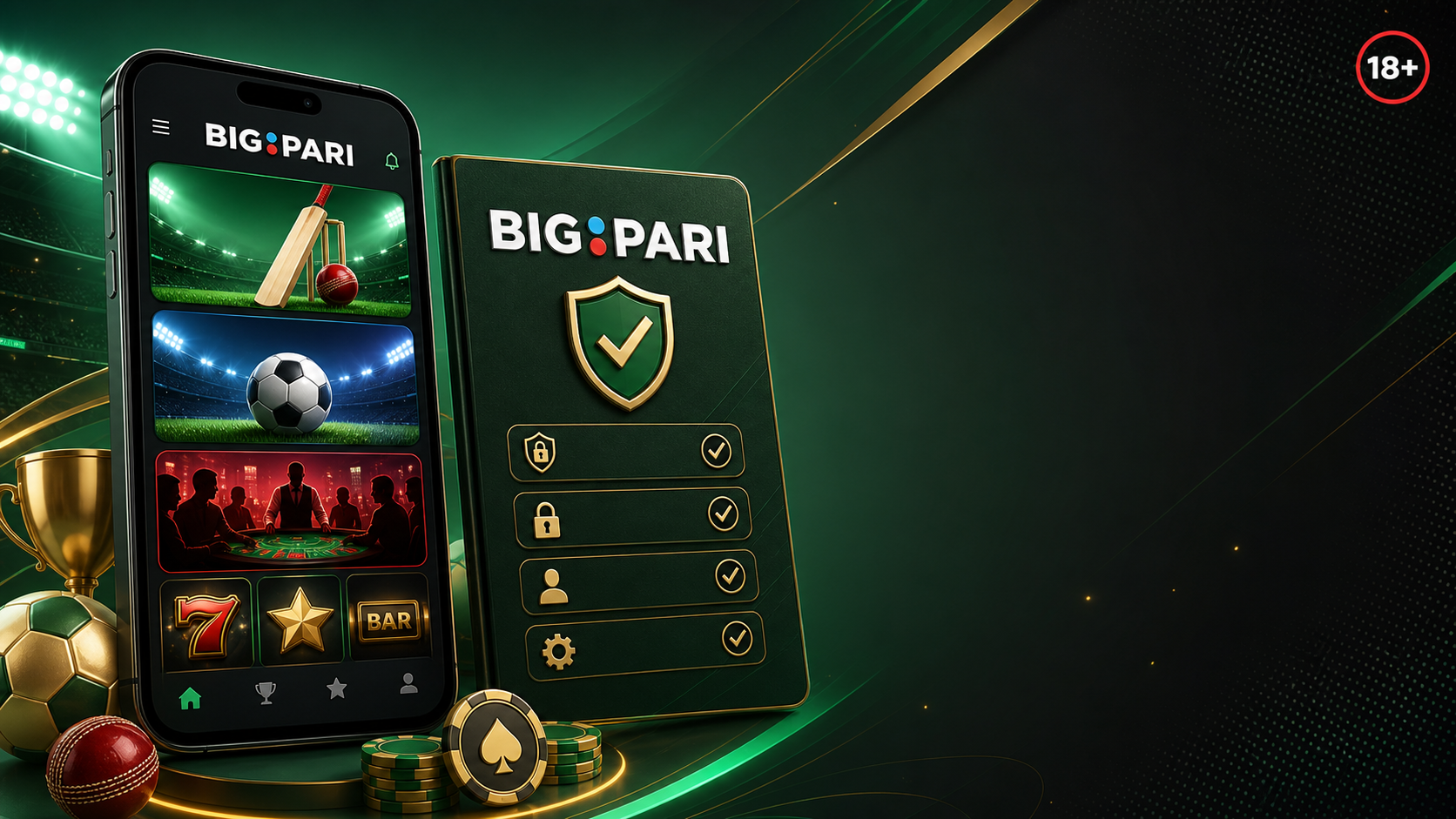 BIGPARI বাংলা গাইড ও নিরাপত্তা ভিজ্যুয়াল